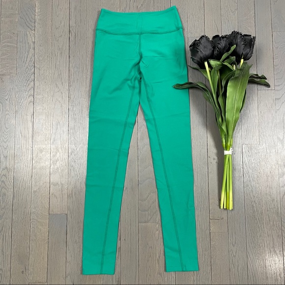 Beyond Yoga Kelly Green Yoga Leggings Tights Pants - Picture 1 of 7